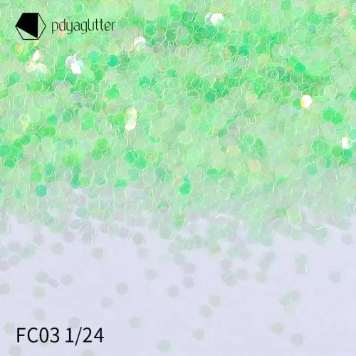 FC03-1-24-Wholesale high quality Colorful Iridescent DIY craft decoration glitter powder
